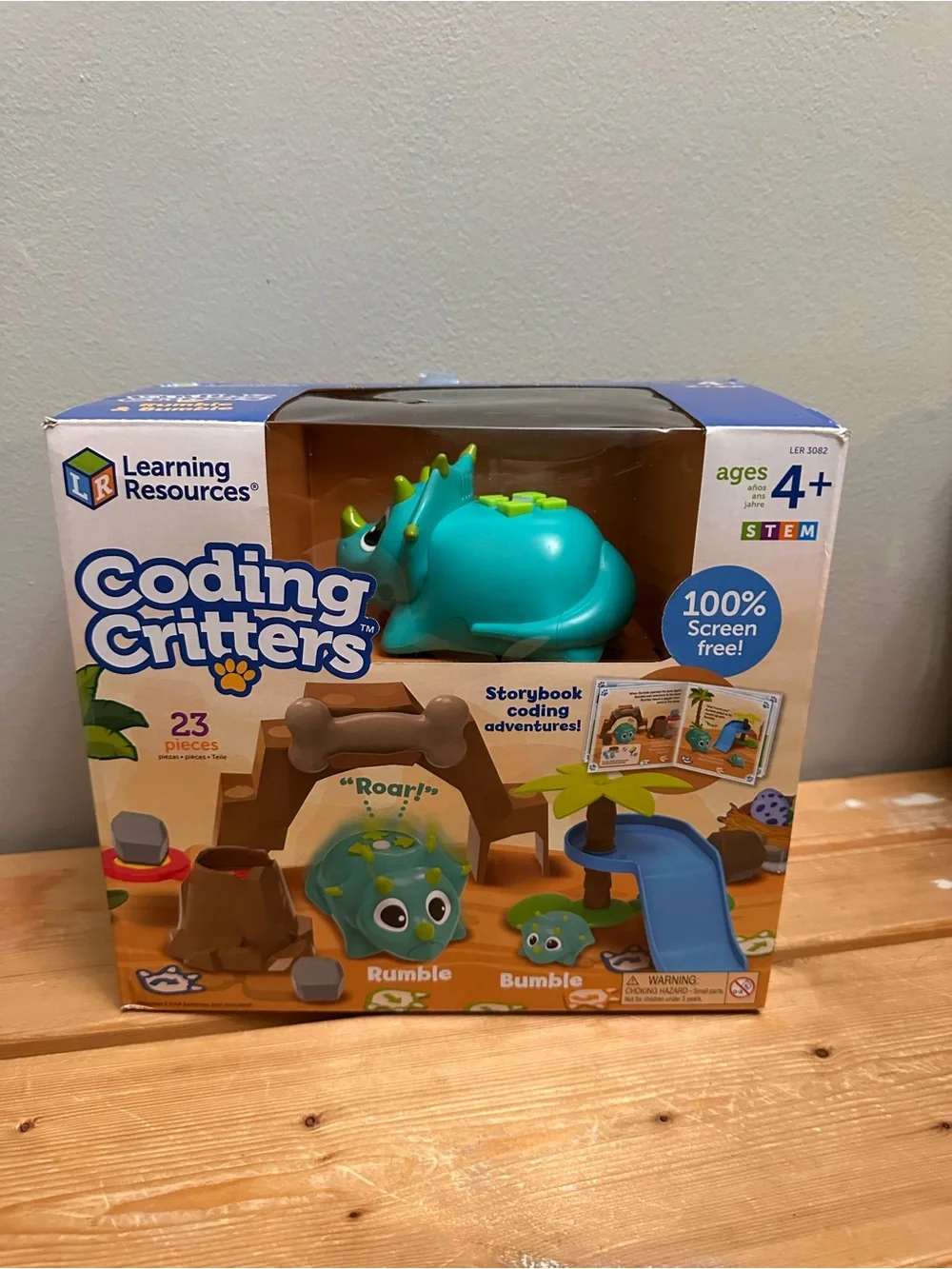 Learning Resources Coding Critters Rumble & Bumble interactive STEM toy set